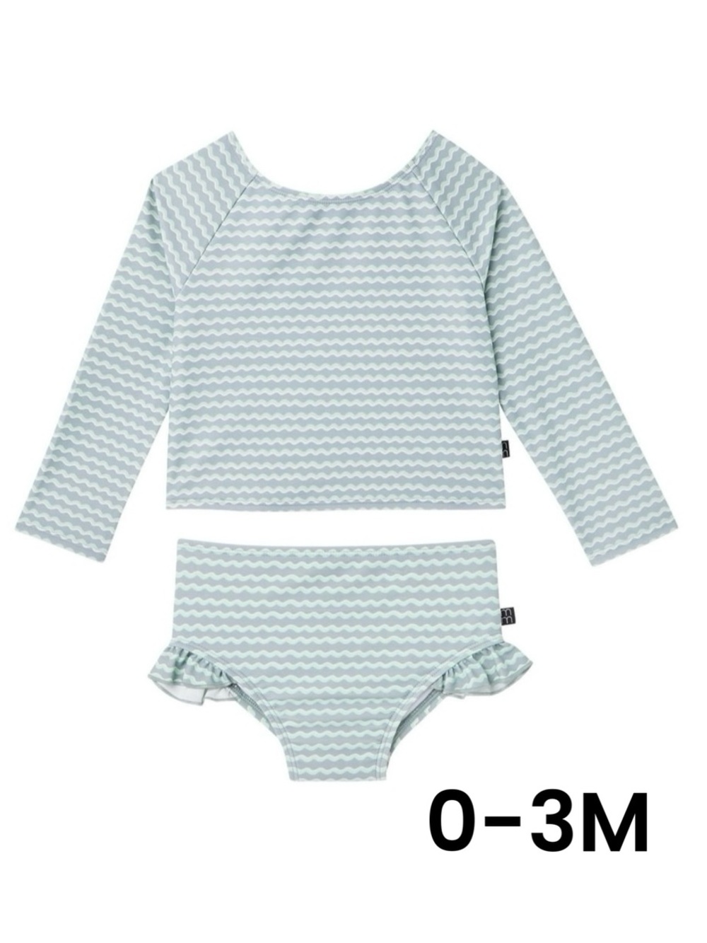 Modern Moments Baby Girl Keyhole Rashguard Set